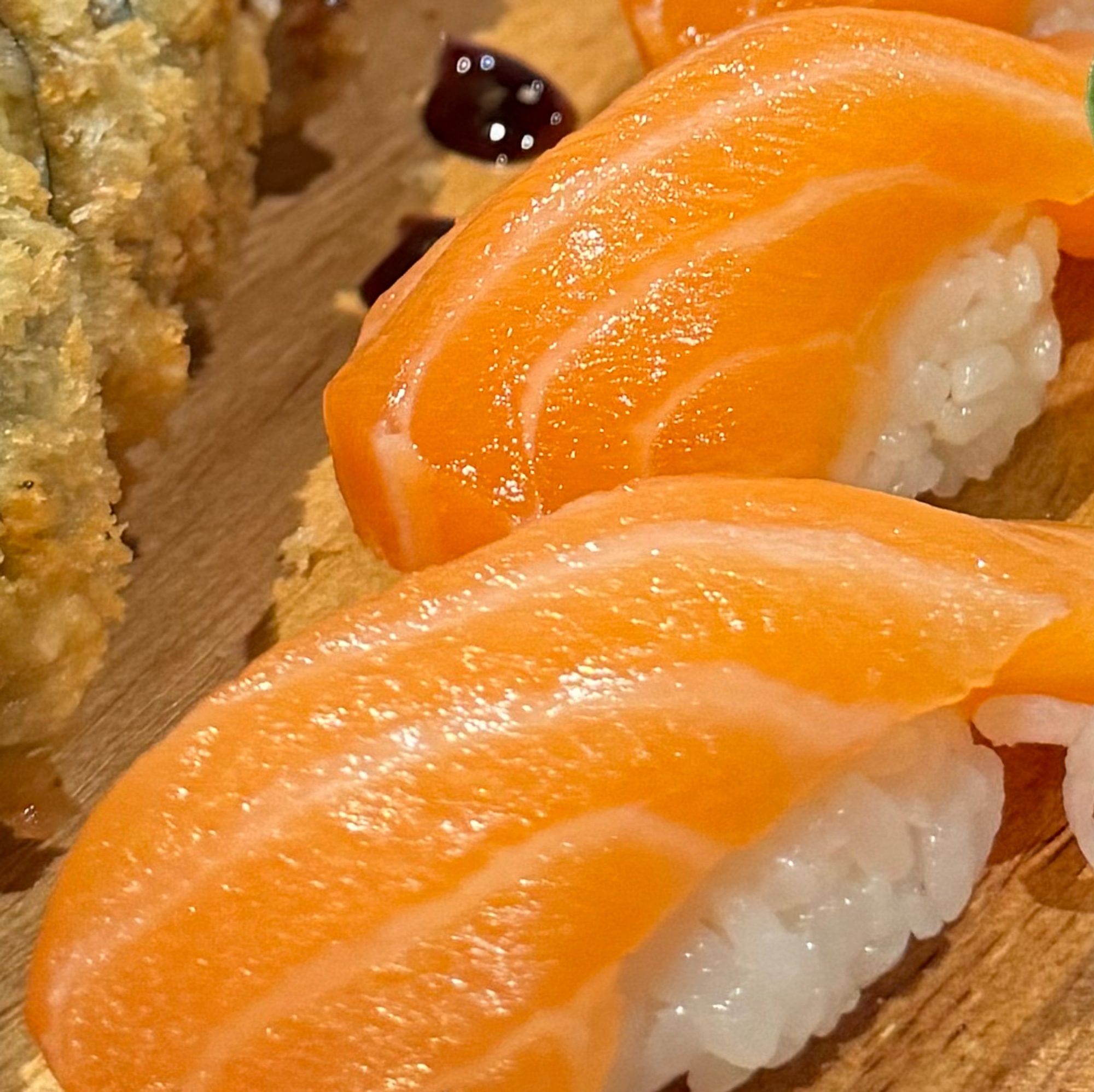 Smoked Salmon Sushi