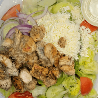 Greek Salad with Chicken