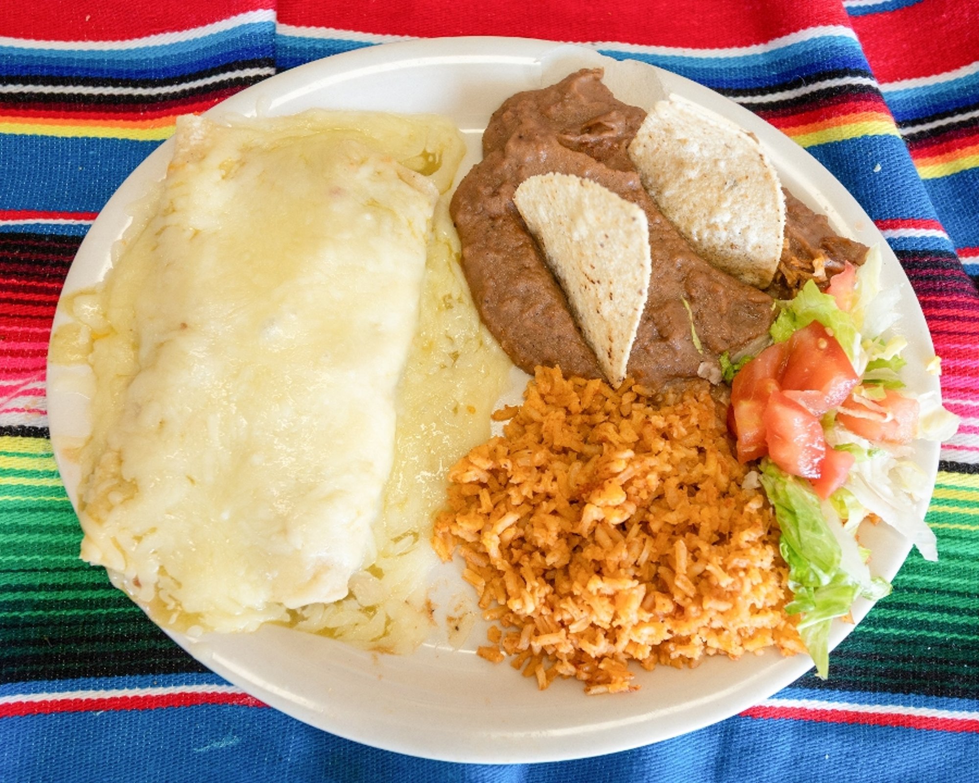 Enchiladas Verdes (2) con Pollo