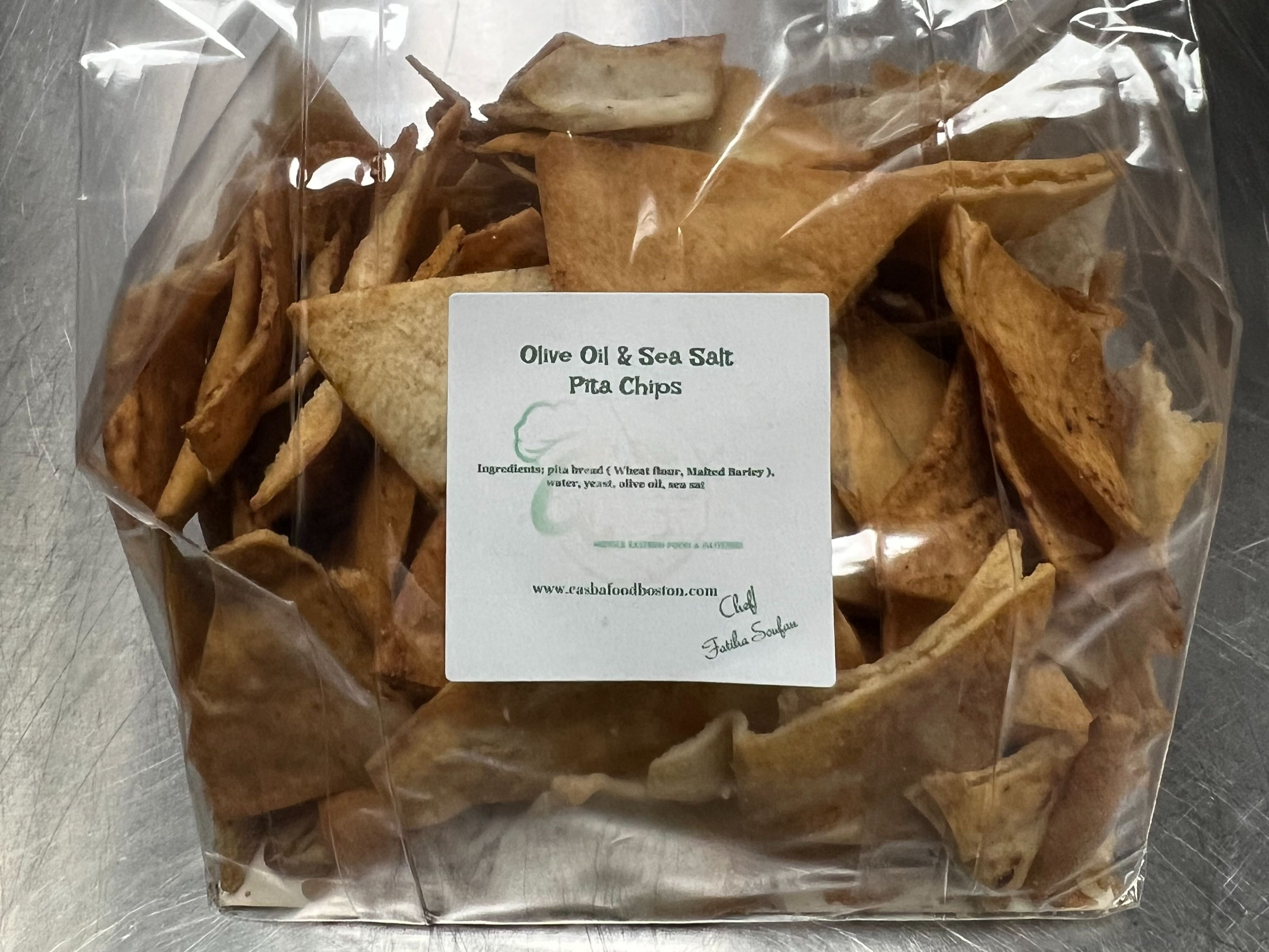 Pita Chips Olive Oil & Sea Salt