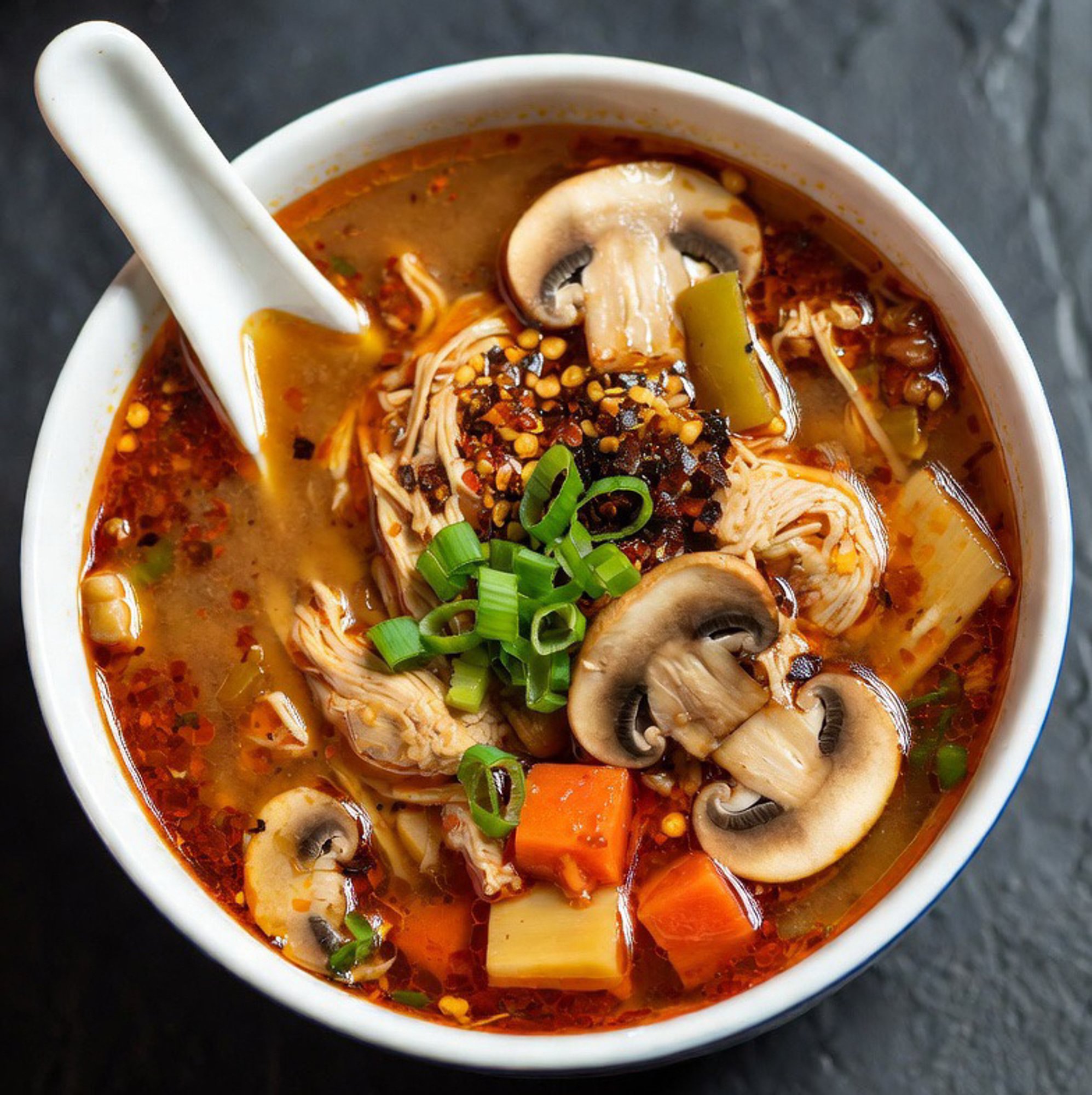 Chicken Hot & Sour Soup