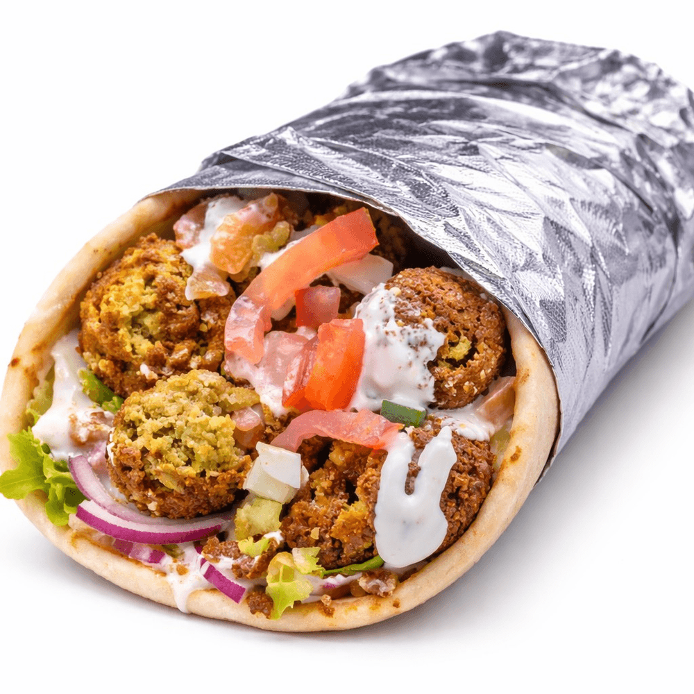 Falafel Pita Wrap
