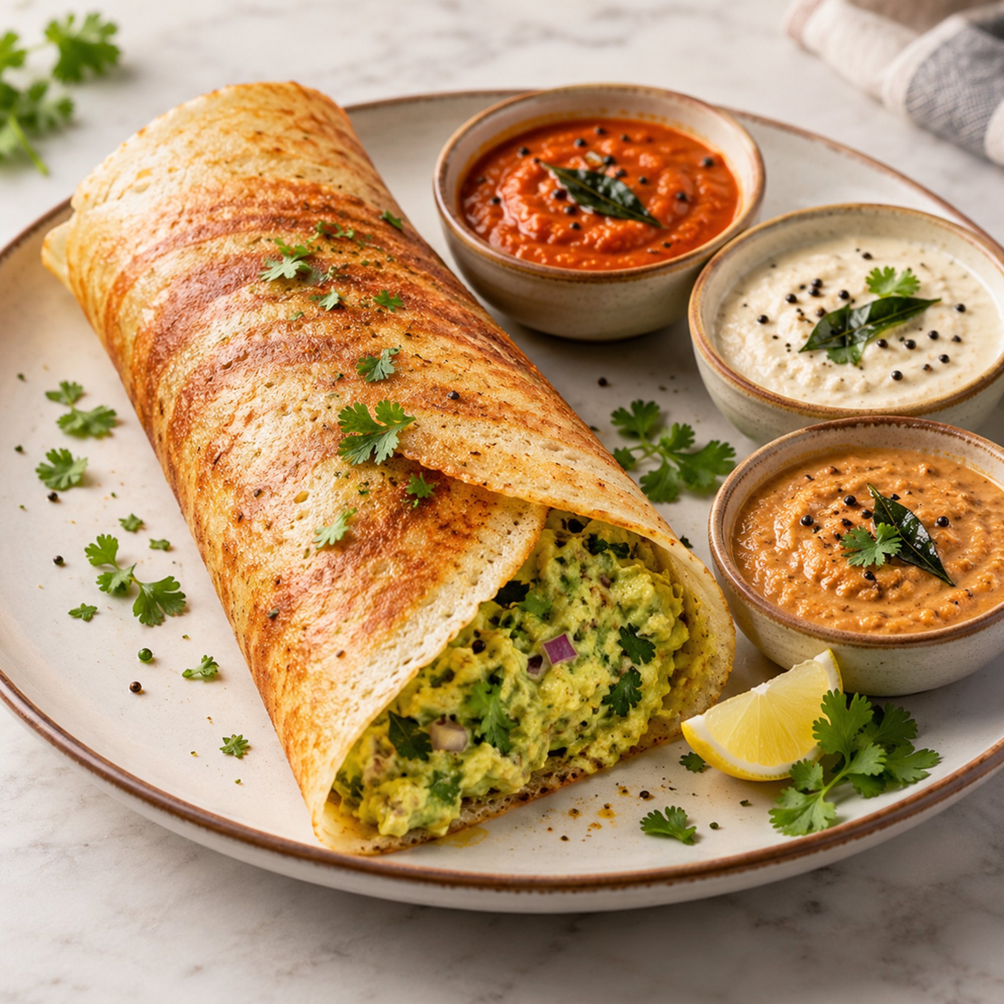 Avocado Dosa