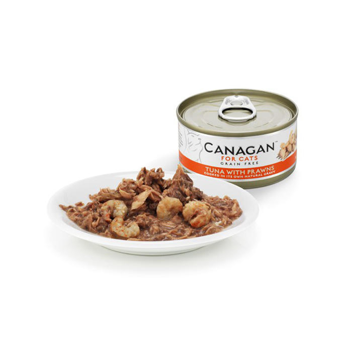Canagan Cat Tuna with Prawns 75g