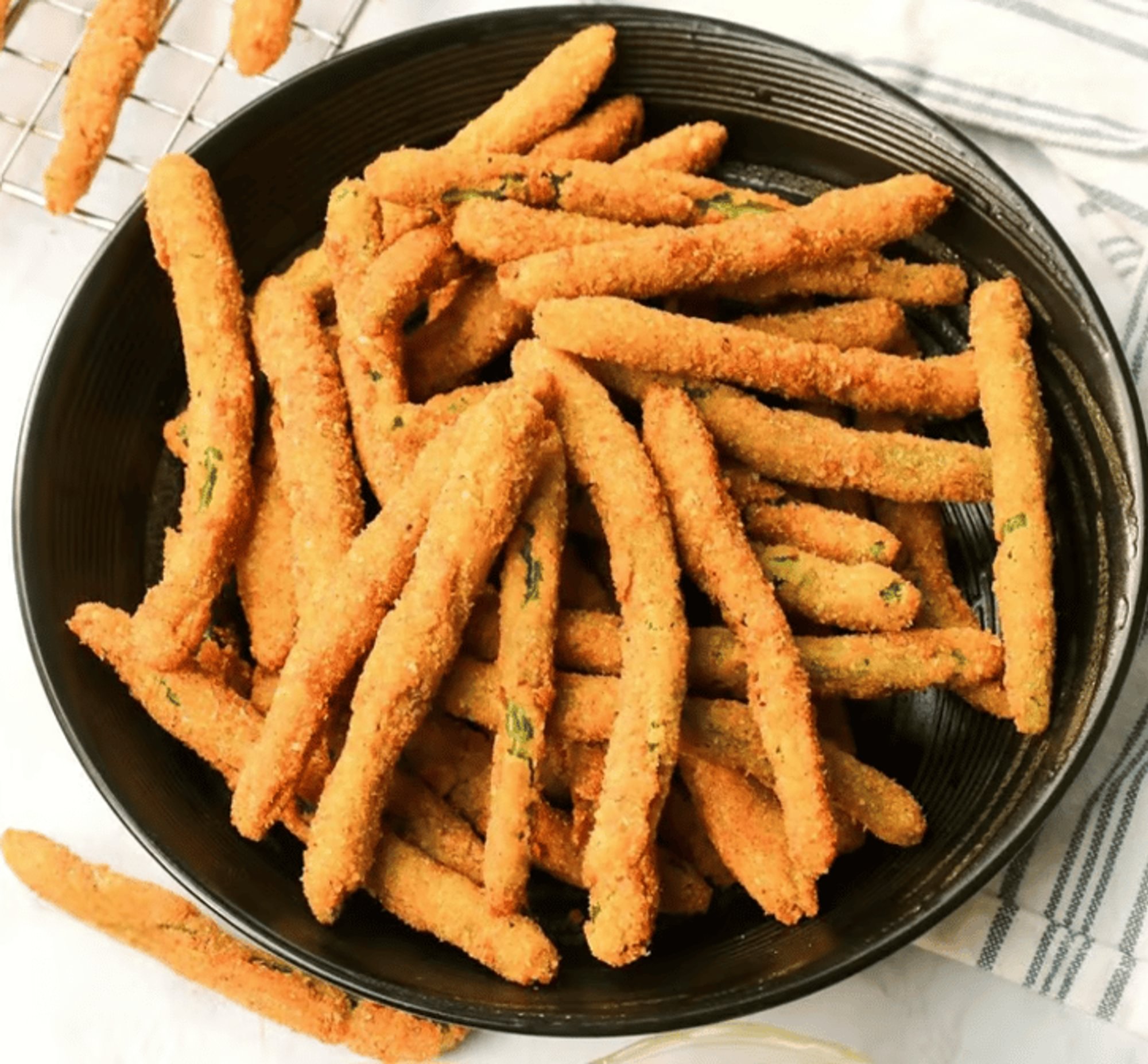 Green Beans Breaded