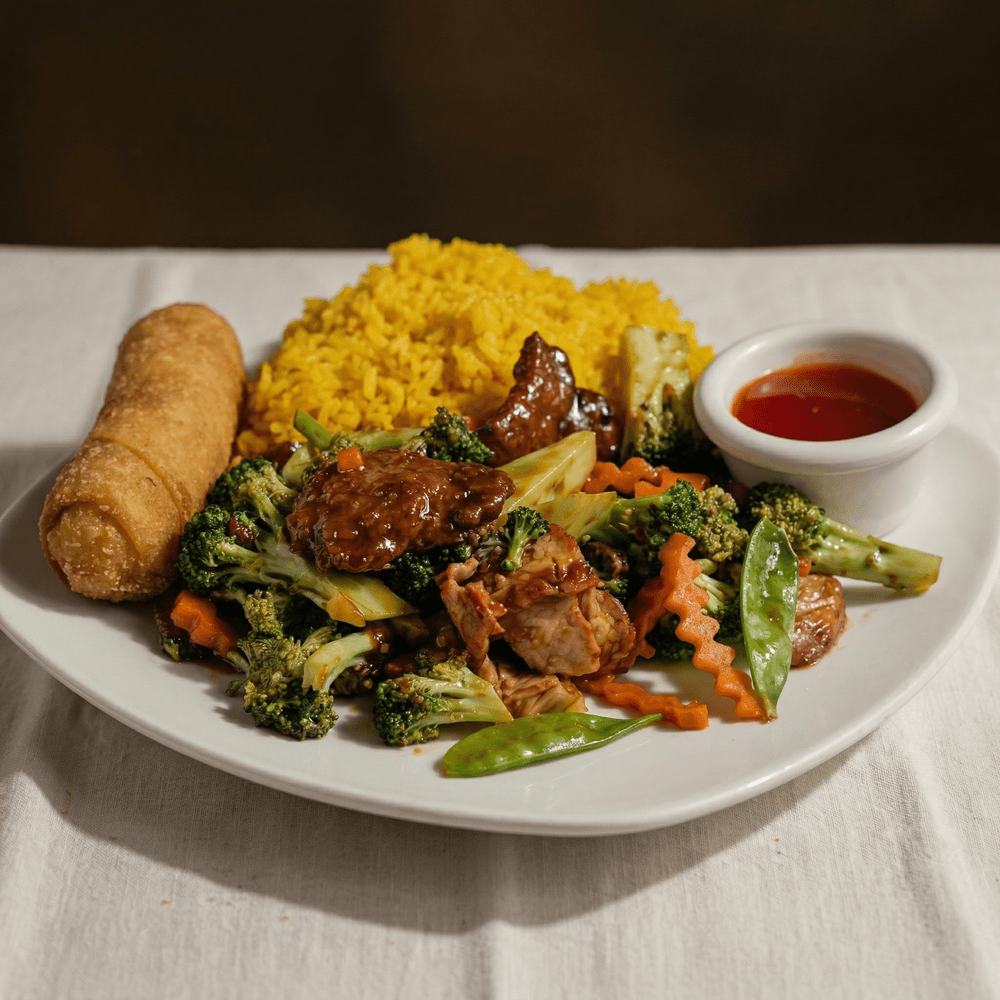 Beef with Broccoli Combo