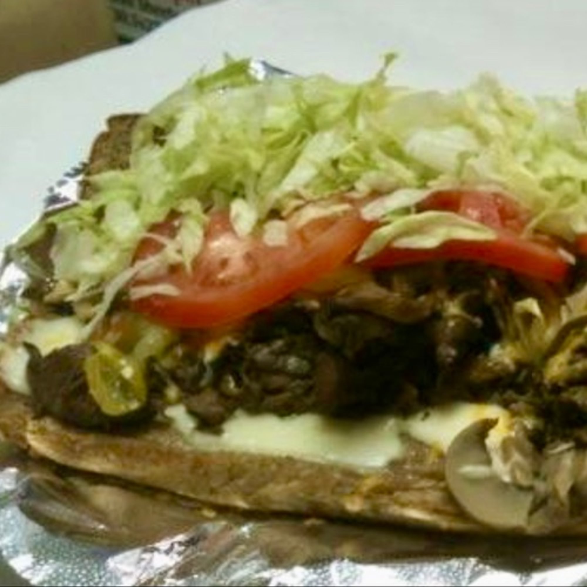 #15a Half Cheese Steak Bomb Sub.