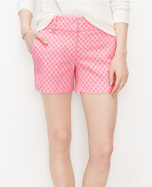 Diamond Jacquard City Shorts
