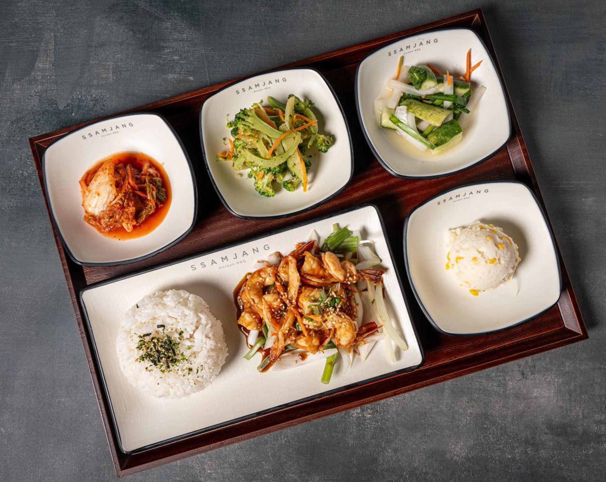 Soy Shrimp set