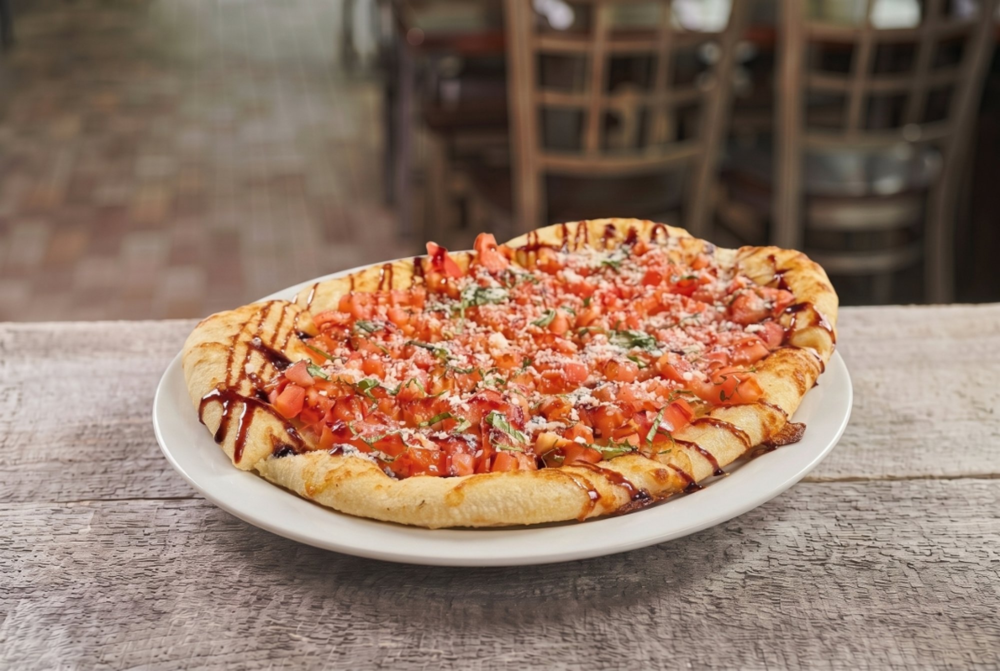 Bruschetta Flat Bread