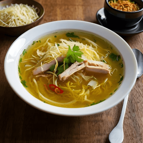 T11. Chicken w/ Egg Noodle Soup (Mi Ga)