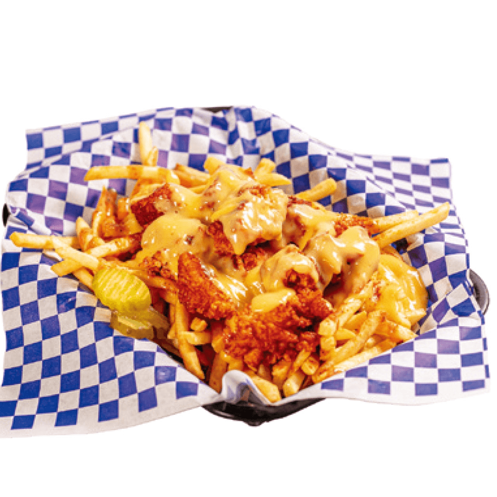 Loaded Chicken Tenders Fries