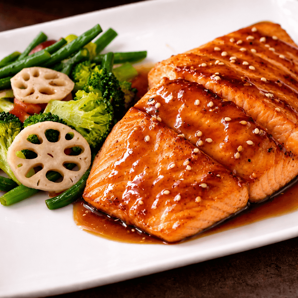 Salmon Teriyaki Lunch