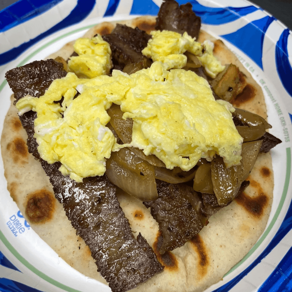 Gyro & Egg Pita