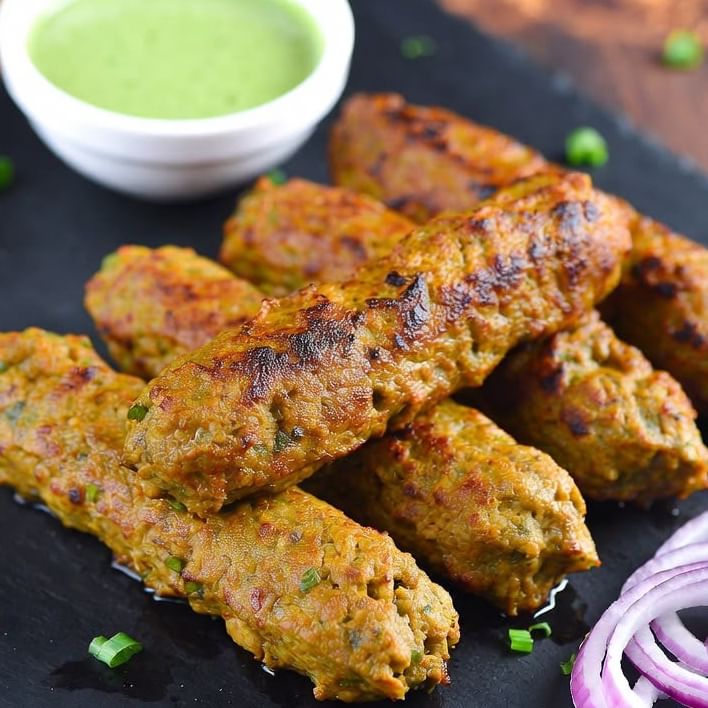 Chicken Seekh Kabob