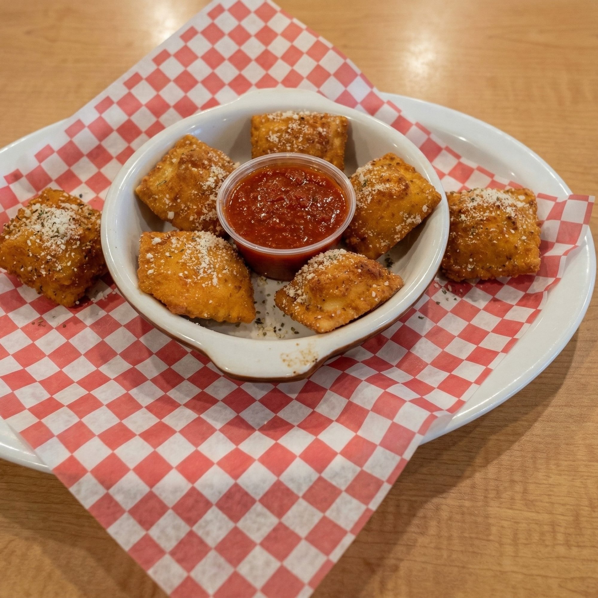 Fried Cheese Ravioli