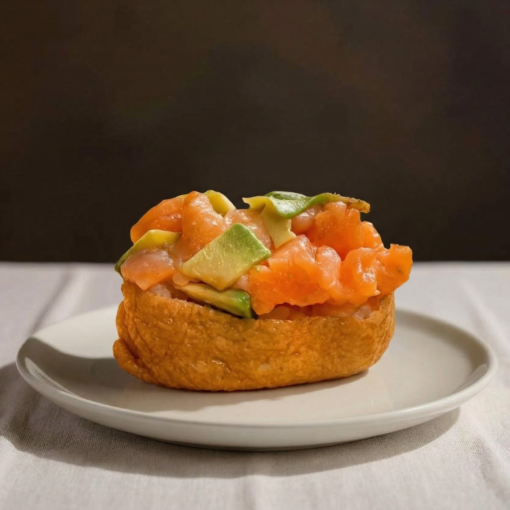 Smoked Salmon Inari