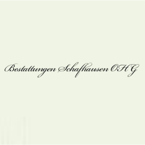 Logo von Bestattungen Schafhausen