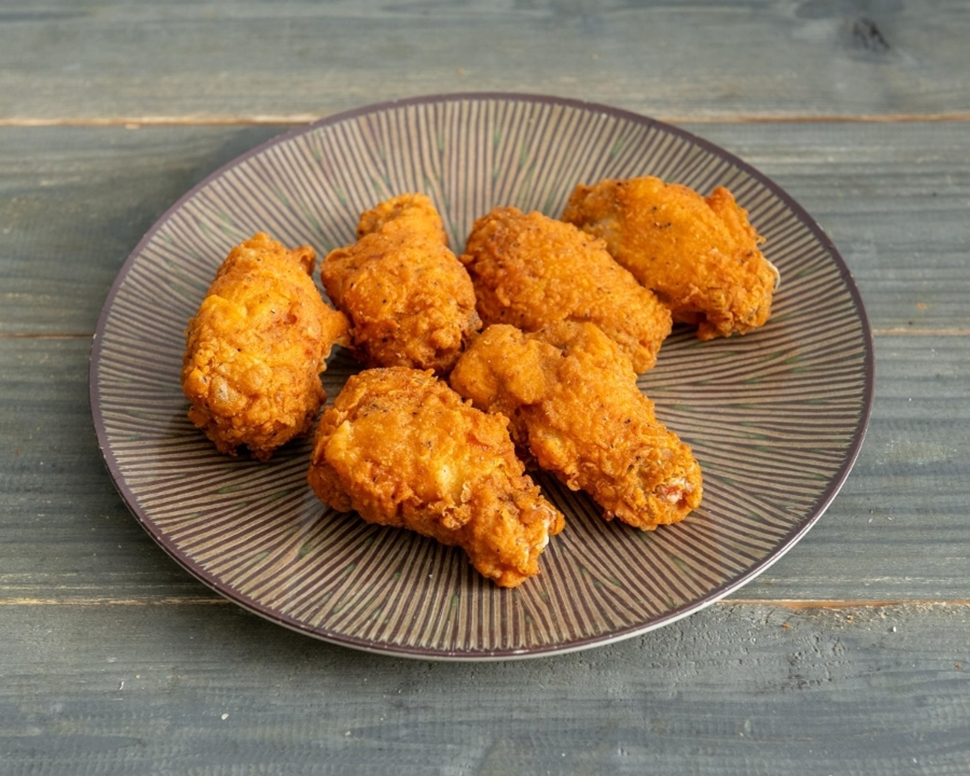 7 Pc Bone in Naked Wings