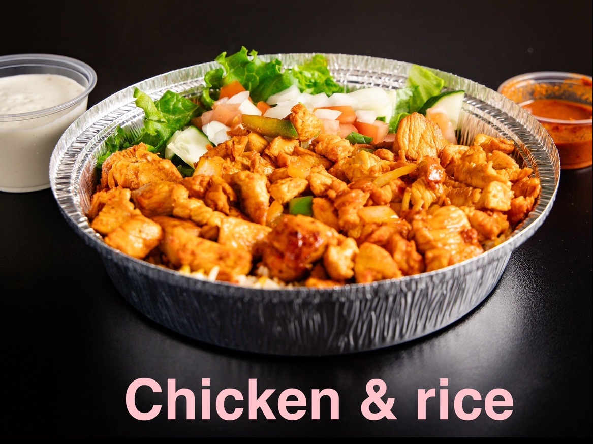 Kids Chicken Over Rice