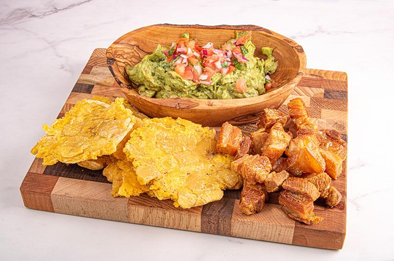 Guacamole con Chicharron