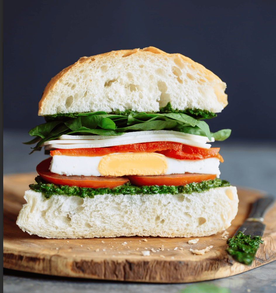 Vegetarian Egg Ciabatta