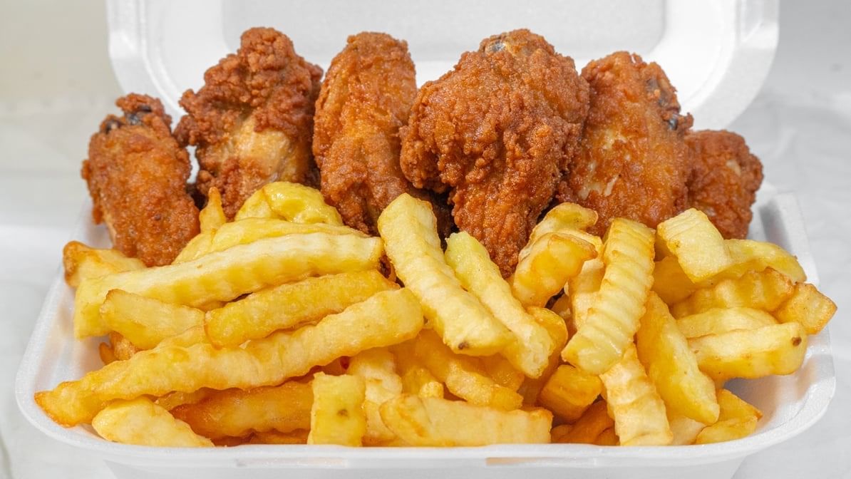 10pcs Wings & Fries