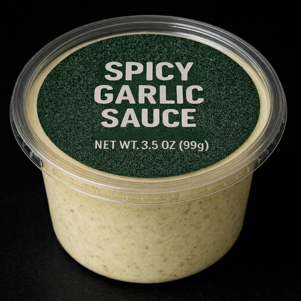 🌶️ Spicy Garlic Sauce (3.25oz)