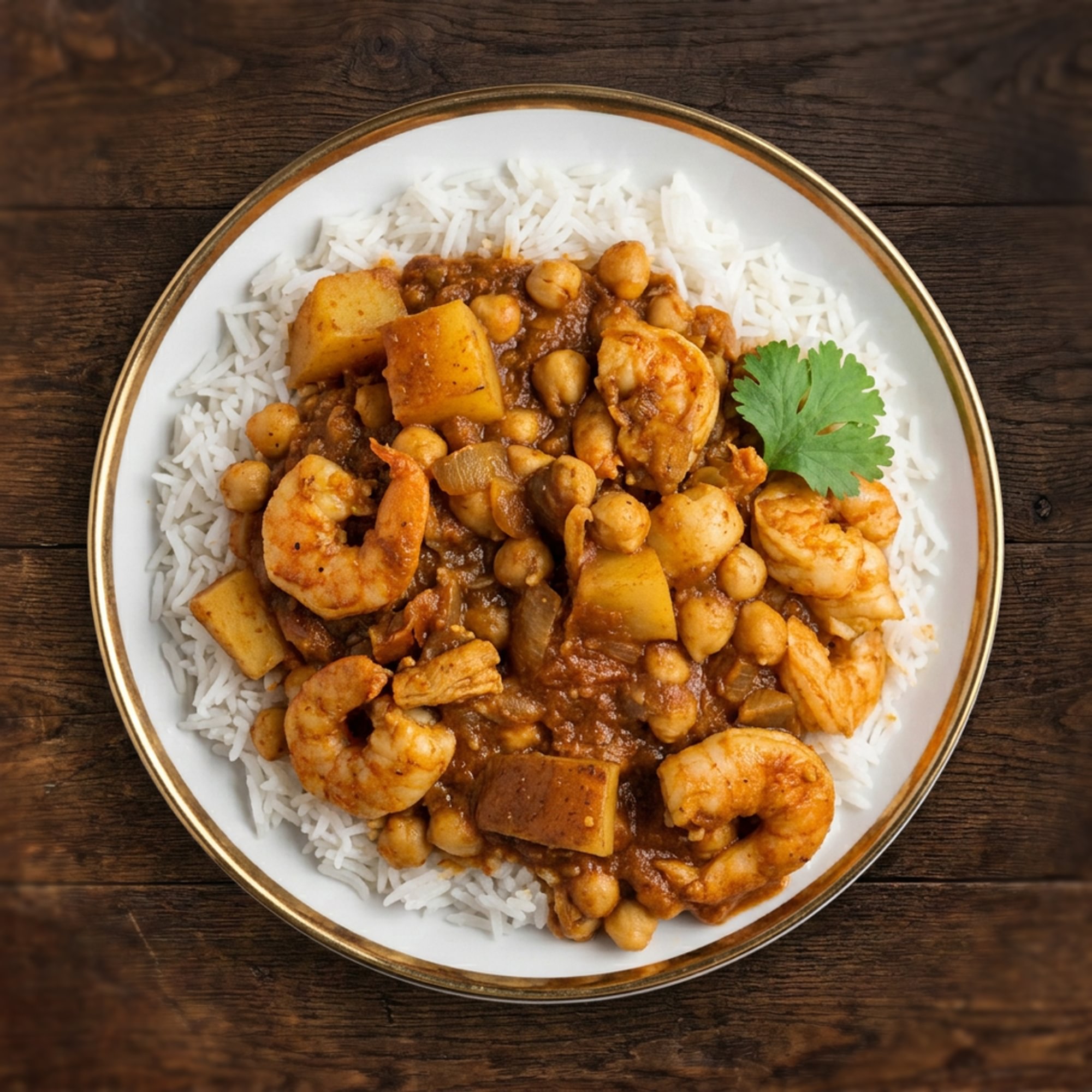 Shrimp Choley