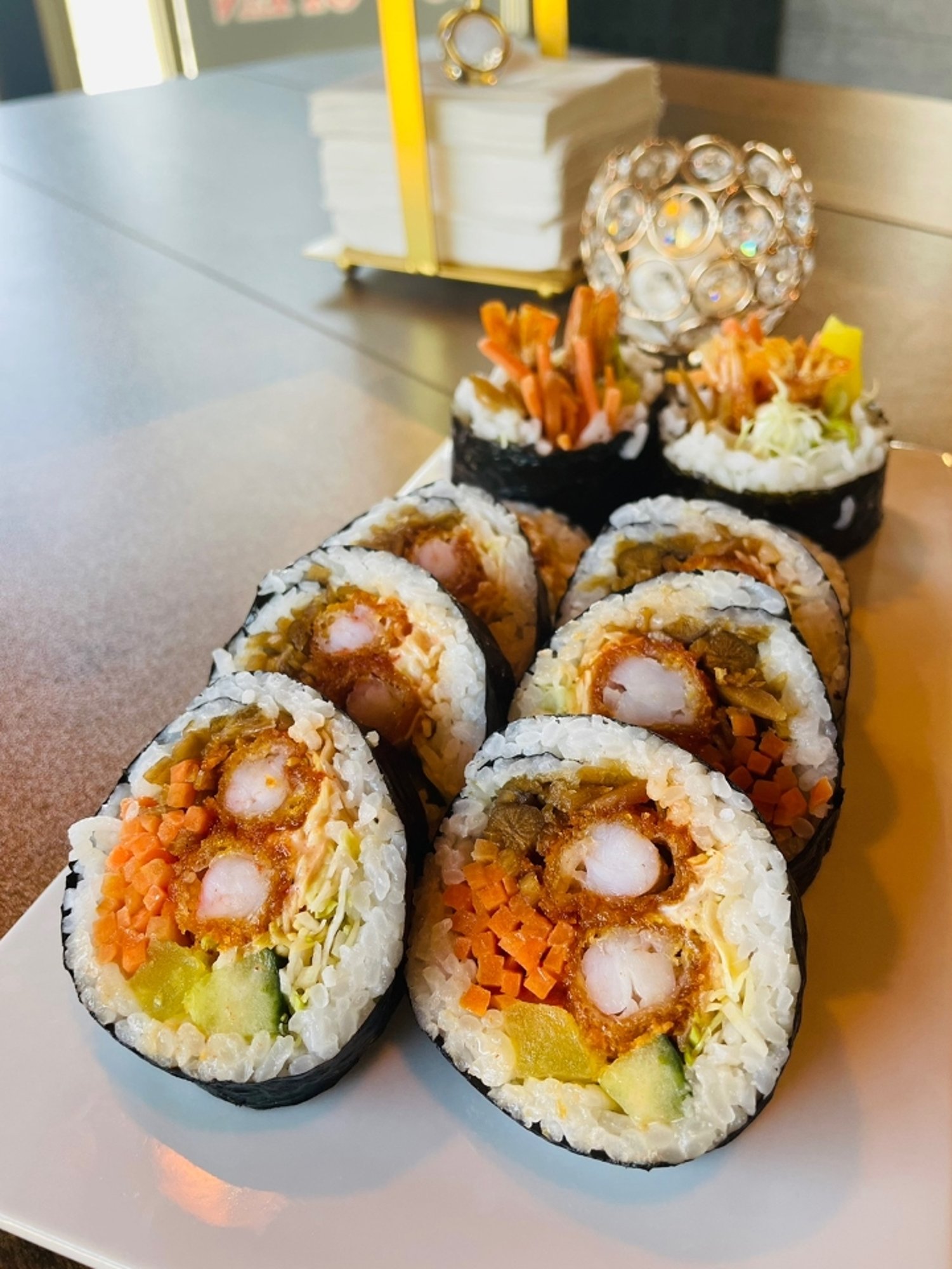Kimbap Crispy shrimp