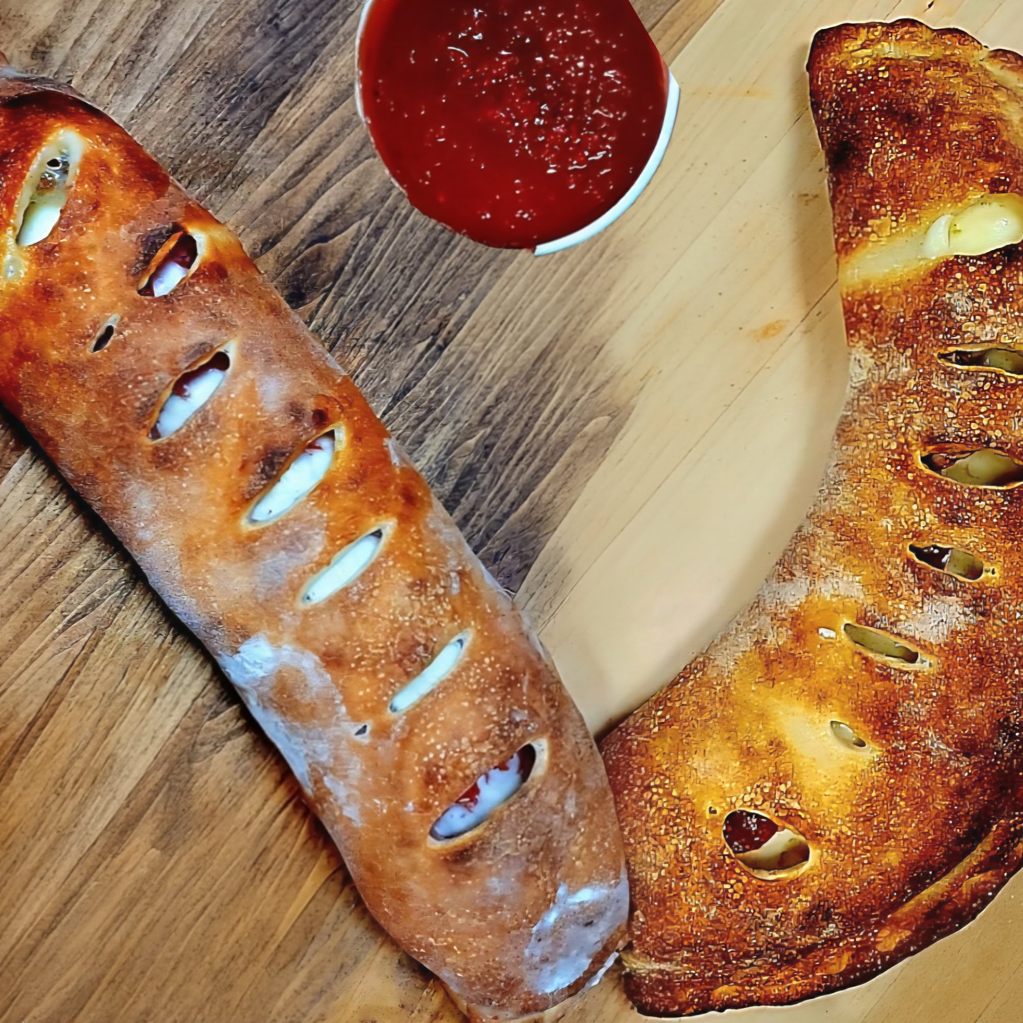 Italian Stromboli Or Calzone