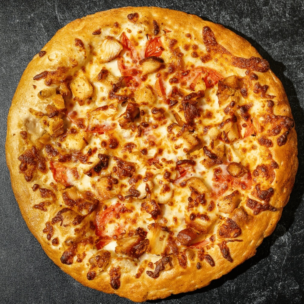 Chicken Alfredo Pizza