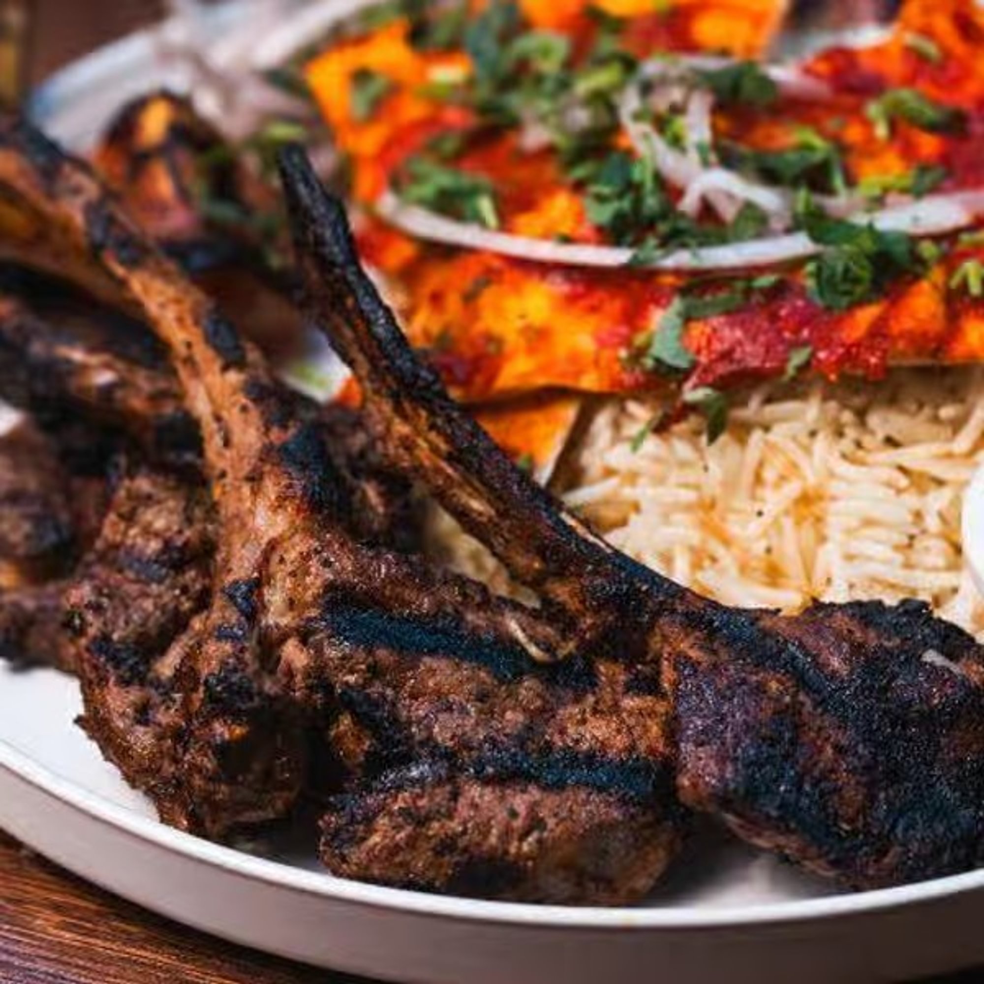 Lamb Chops Platter