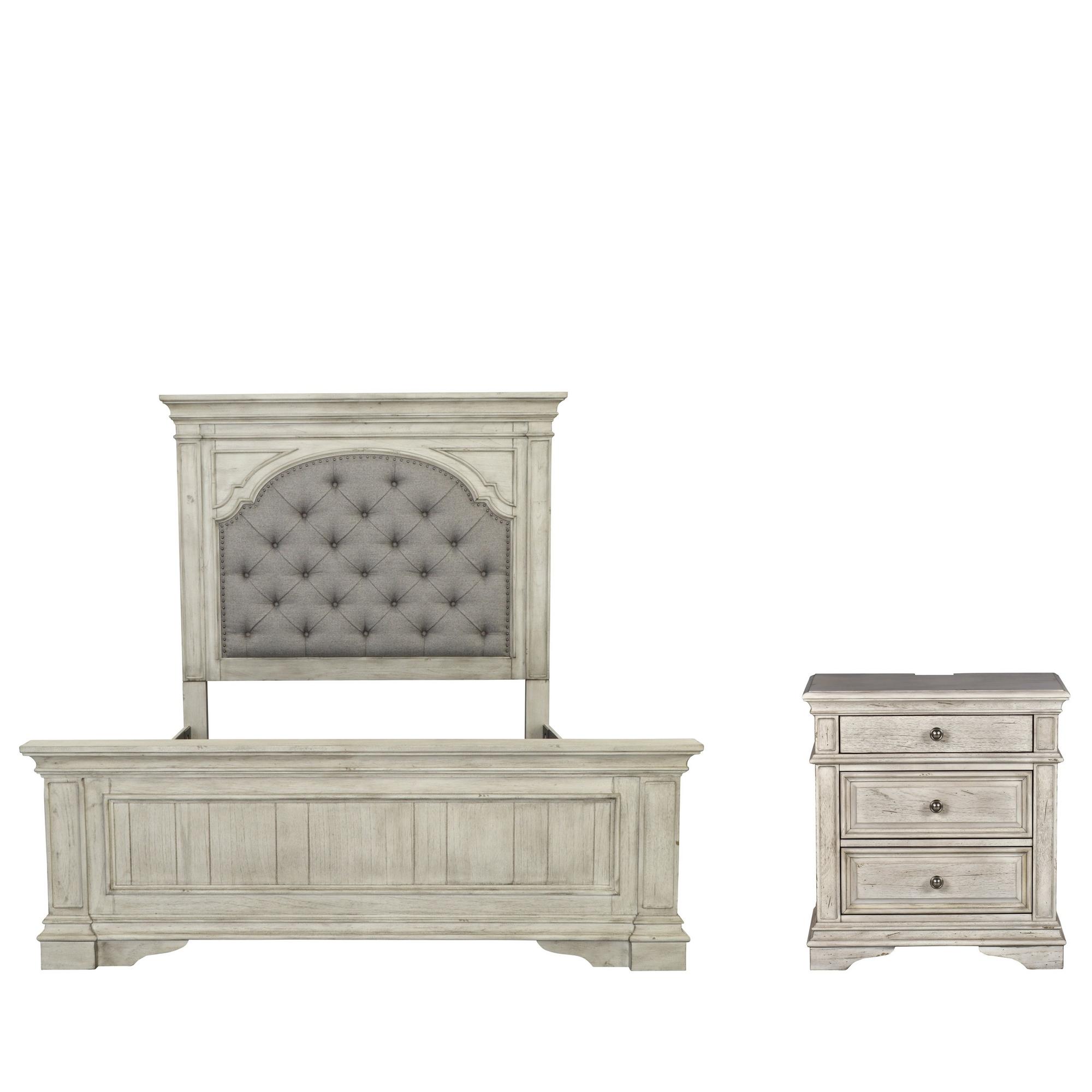 Queen Highland Park Bed & Nightstand