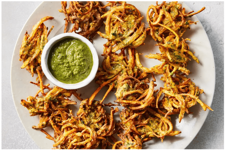 Onion & Spinach Pakora