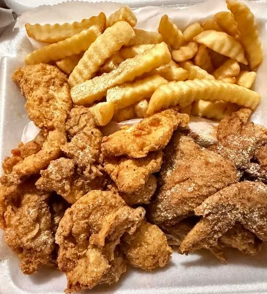 #6 MLK Special Catfish Nuggets & Whole Wings
