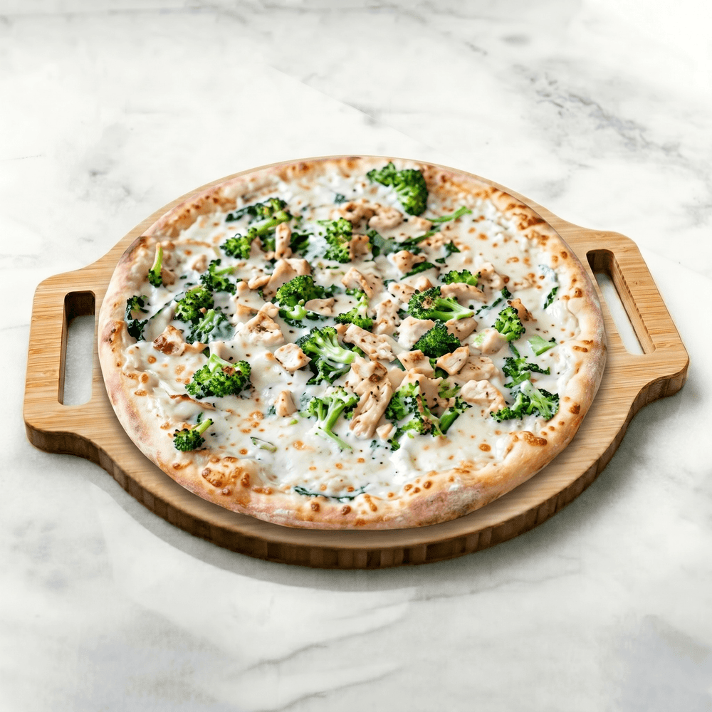 Chicken Alfredo Pizza