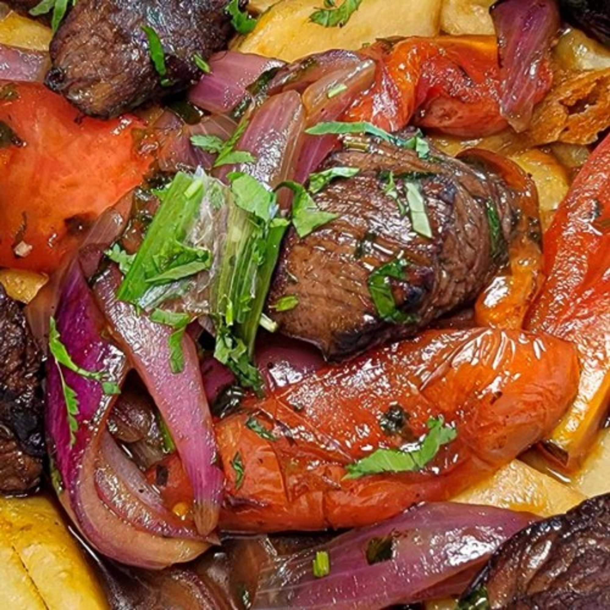 Peruvian Lomo Saltado