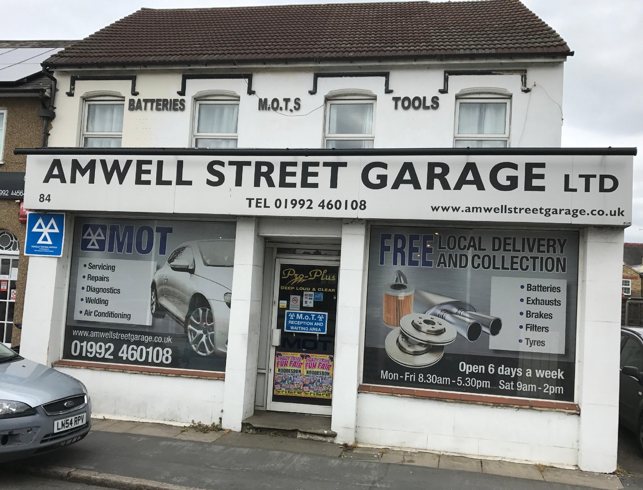 Amwell Street Garage Motor Vehicle Mechanics in Hoddesdon EN11 8UA