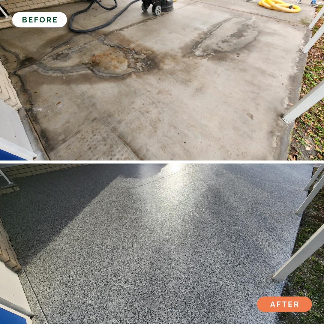 Peach Concrete Coatings Image