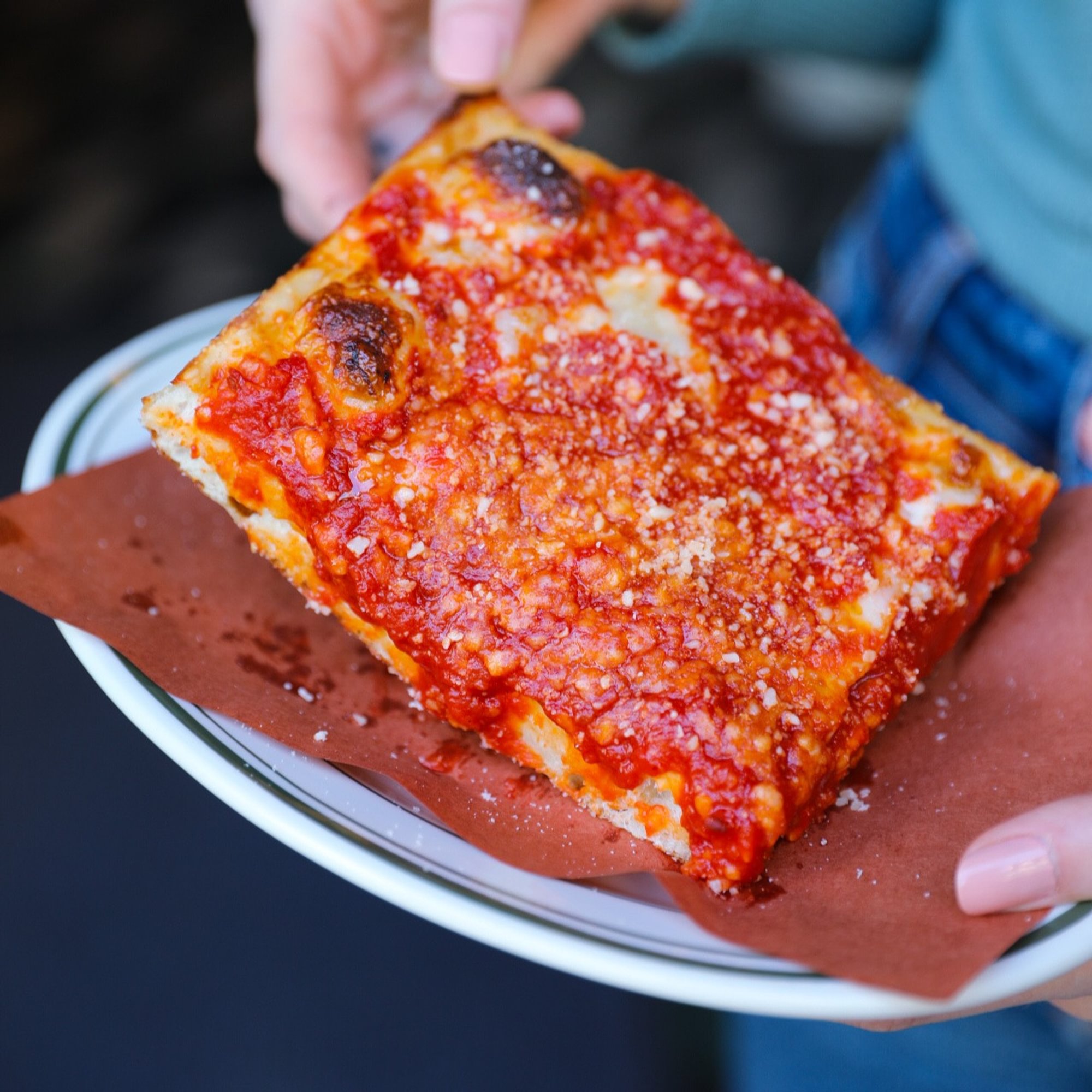 Square Cheese Pie