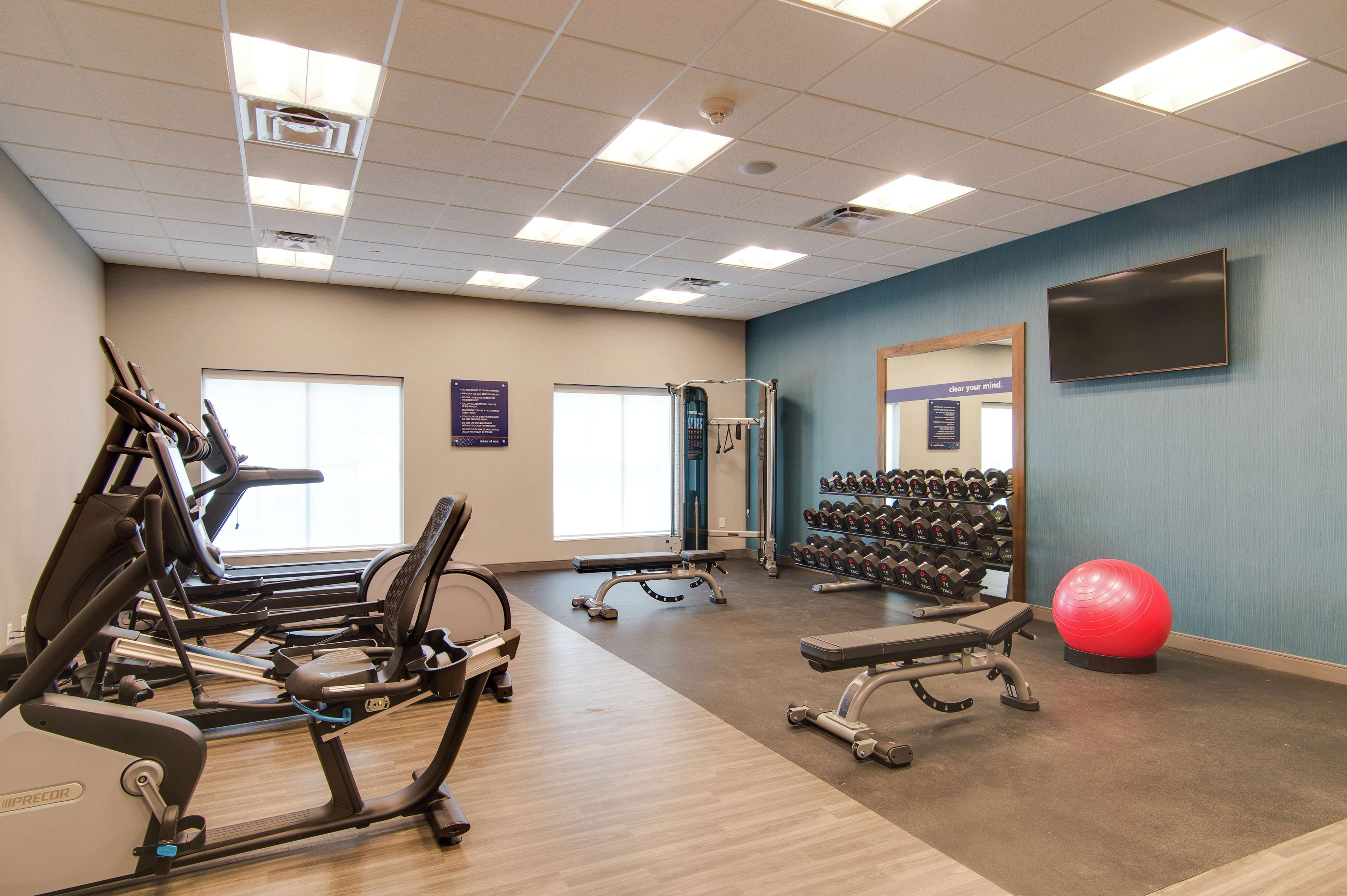 Health club  fitness center  gym