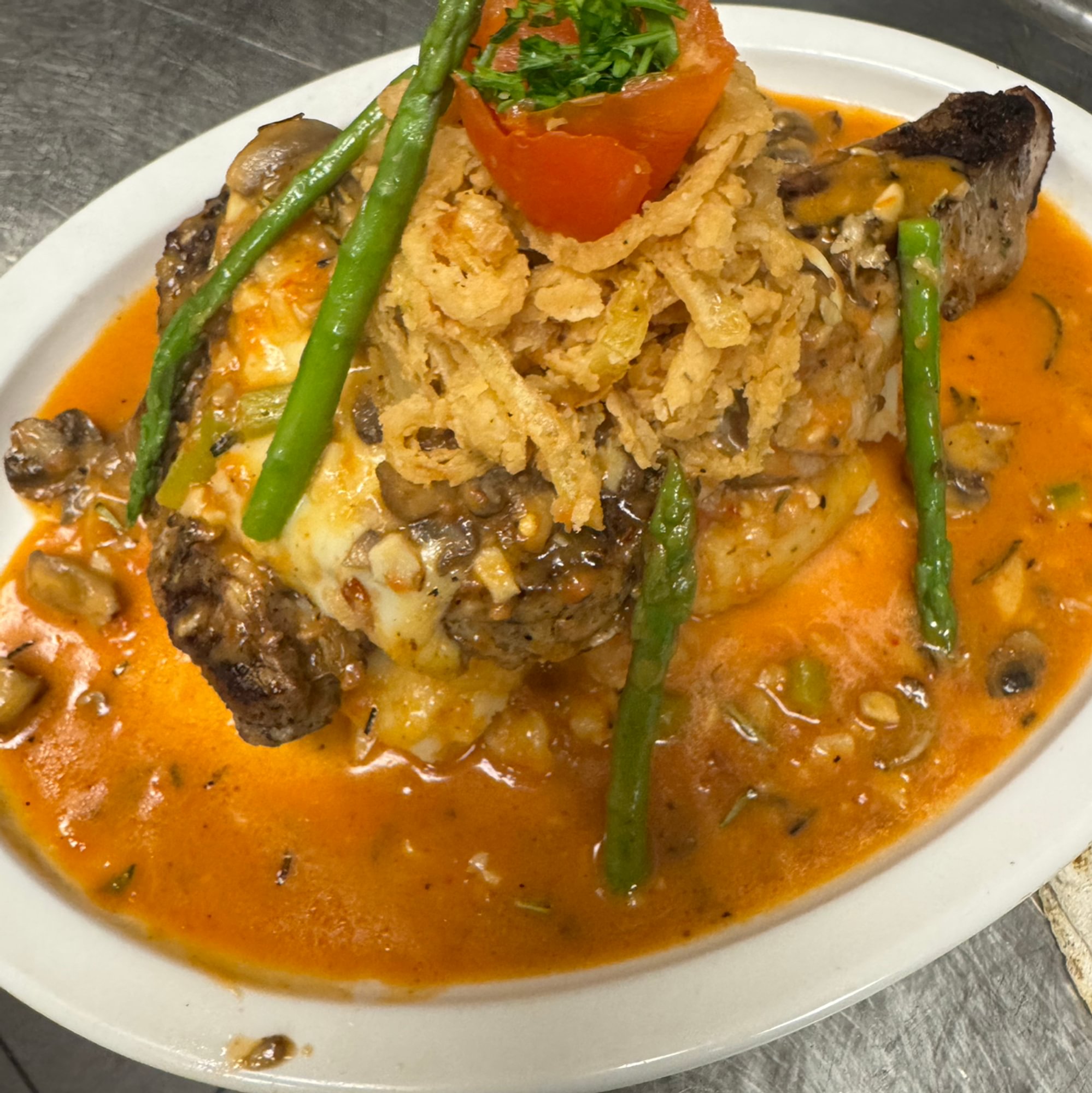 Grilled Veal Chop