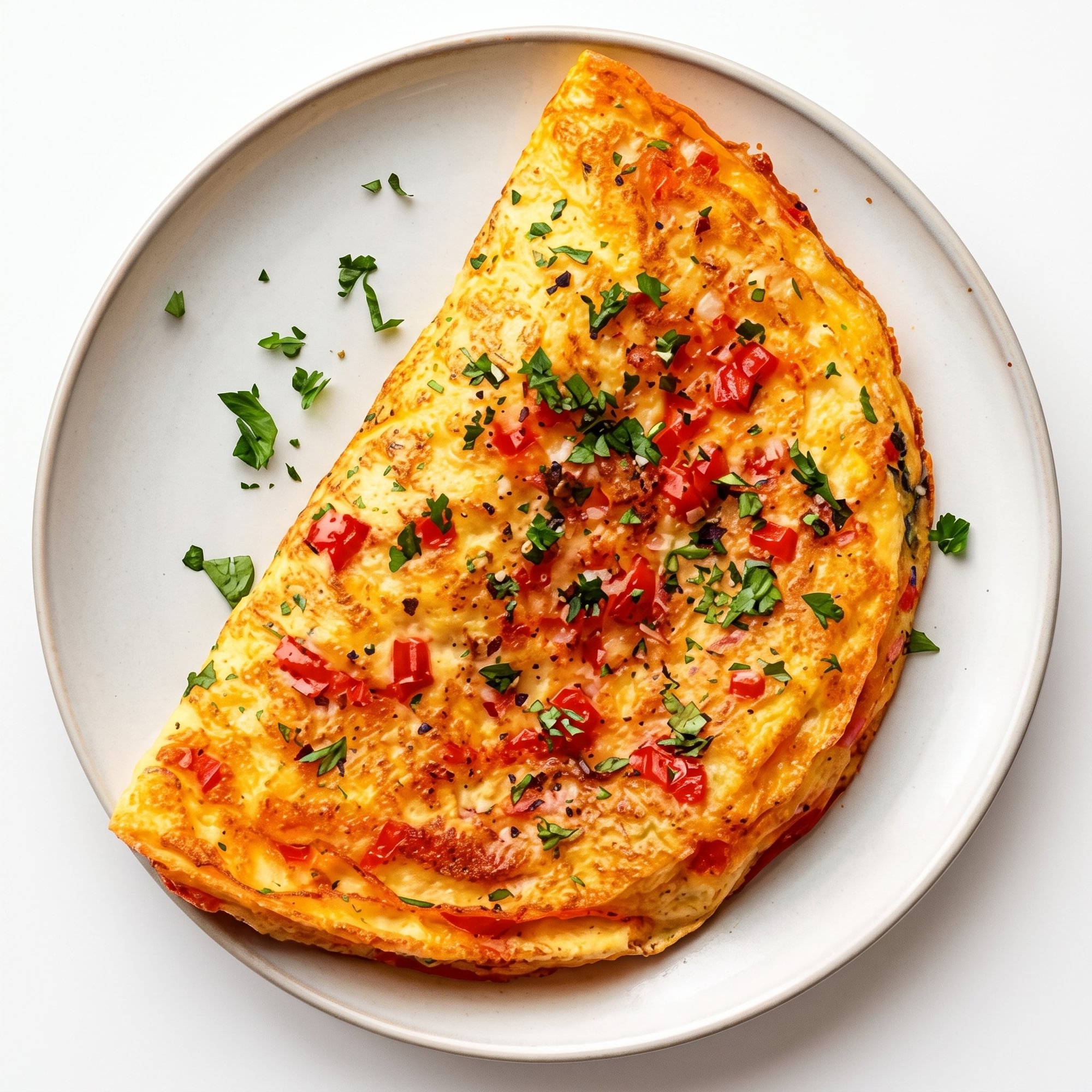 Omelette Criollo / Creole Omelette