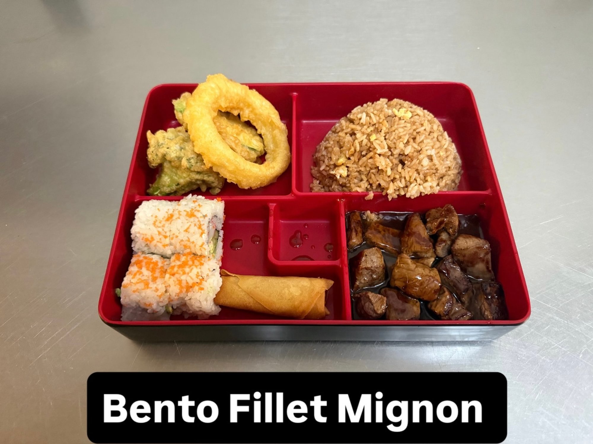 B6. Bento Filet Mignon