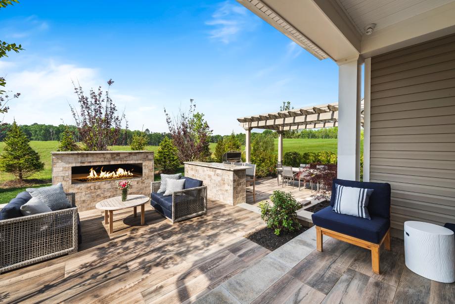 Spacious home sites provide just the right the space for your ideal outdoor oasis