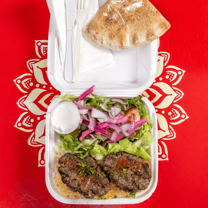 Kafta Kabob Plate