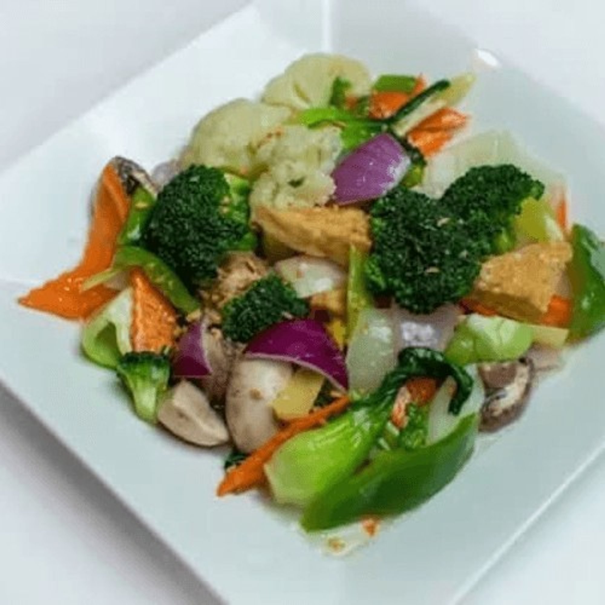 Bông Cải Xào Gà - Roosting in Cauliflower Basket (with Chicken)