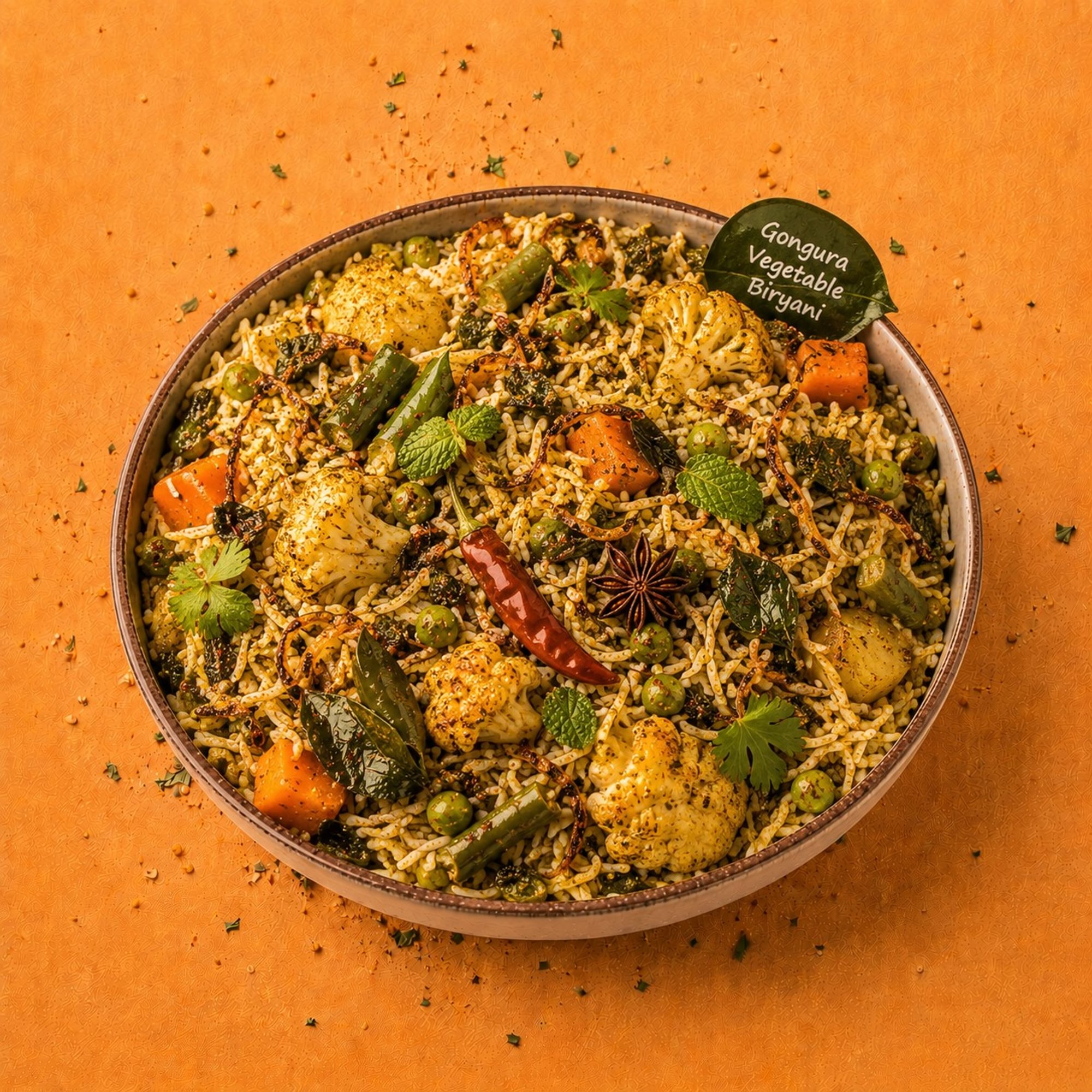 Gongura Vegetable Biryani