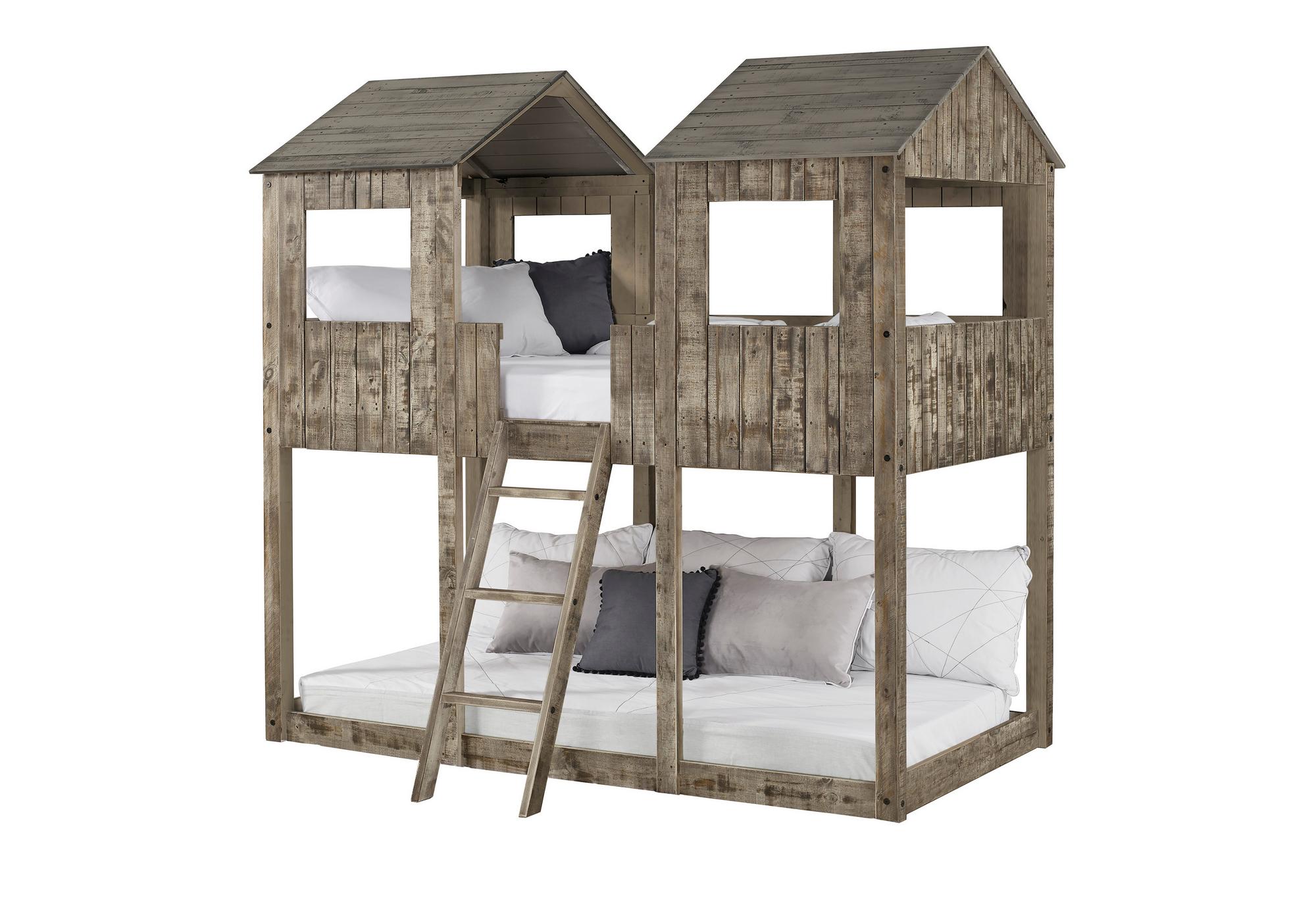 Twin over Twin Tower Bunkbed